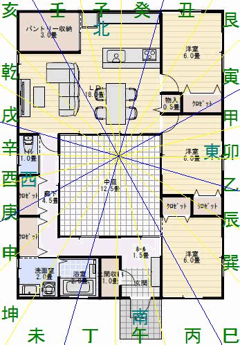 中庭 風水